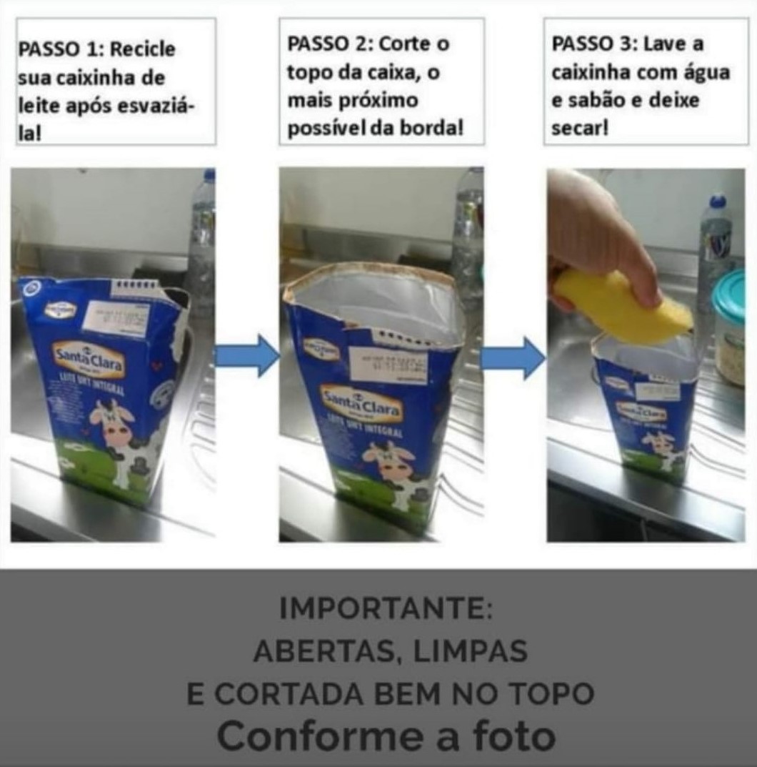 Como reciclar as caixinhas de leite.